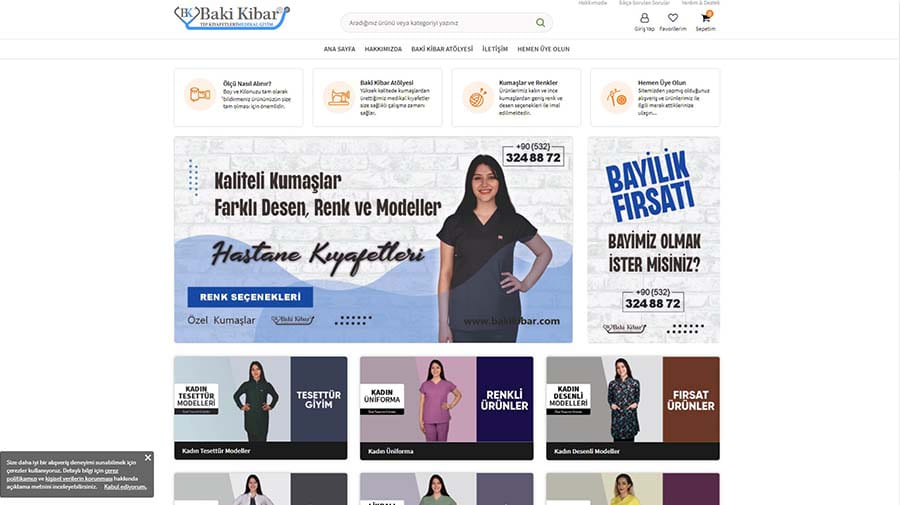 Baki Kibar - Web Sitesi