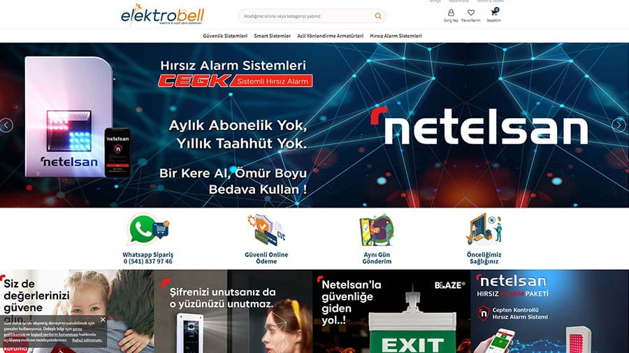 Elektrobel - Web Sitesi