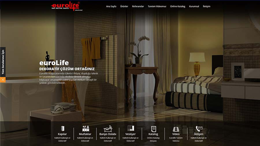 Euro Life - Web Sitesi