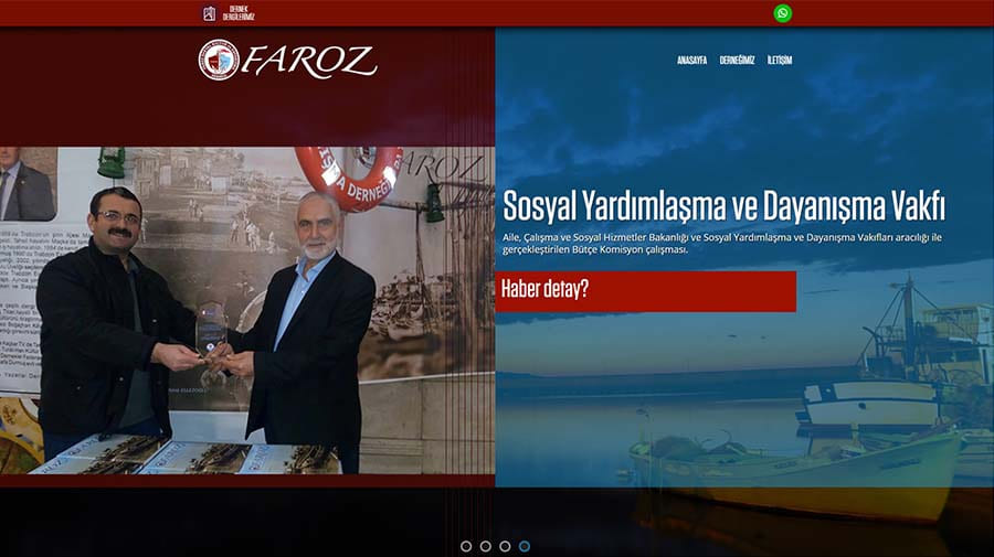 Faroz - Web Sitesi